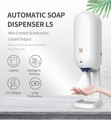 smart spray thermometer gel liquid soap dispenser