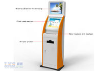 Hospital Healthcare Kiosk 19 Inch Multi Infrared Touch Screen With Pin Pad