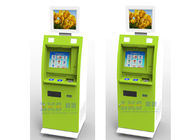 Dual Screen ATM Payment Kiosk with Cash Dispenser / Dual Screen Advertising Kiosk with Touch Screen