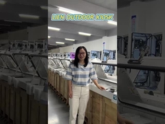 Selbstzahlungskiosk im Freien