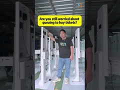 Selbstbedienungs-Warteschlangen-Ticket-Kiosk