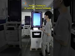 Touch-Display-Kiosk zum Einchecken