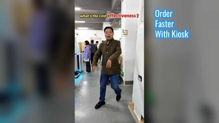 Self-Service-Bestellkiosk steigert den Umsatz