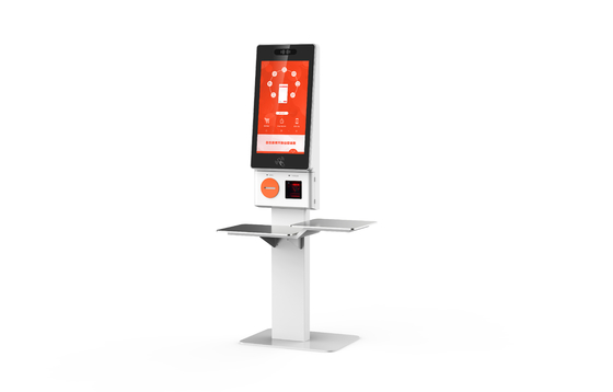 Zahlungs-Kiosk-Schirm-Supermarkt des Selbst27inch, der Anzeige annonciert