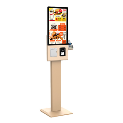 Industrie-PC-Selbstbestellkiosk mit optionale Zahlung und NFC-Reader