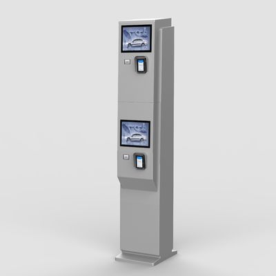 15-inch High-Brightness Outdoor Self-Service Payment Kiosk, Dual-Screen Design Suitable for Trucks and Cars, Independent and Convenient Payment
