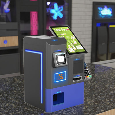 LKS Desktop Mehrwährungs-Banknoten Münzen Barzahlung Kiosk für Einzelhandel Convenience Store Cafe Restaurant