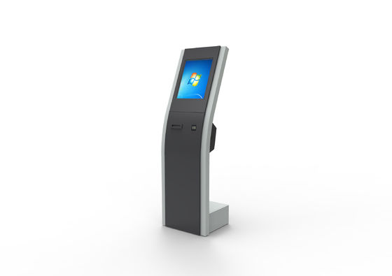 Freier stehender Großbildplatte PC Informations-Gesundheits-Kiosk mit IR-Note